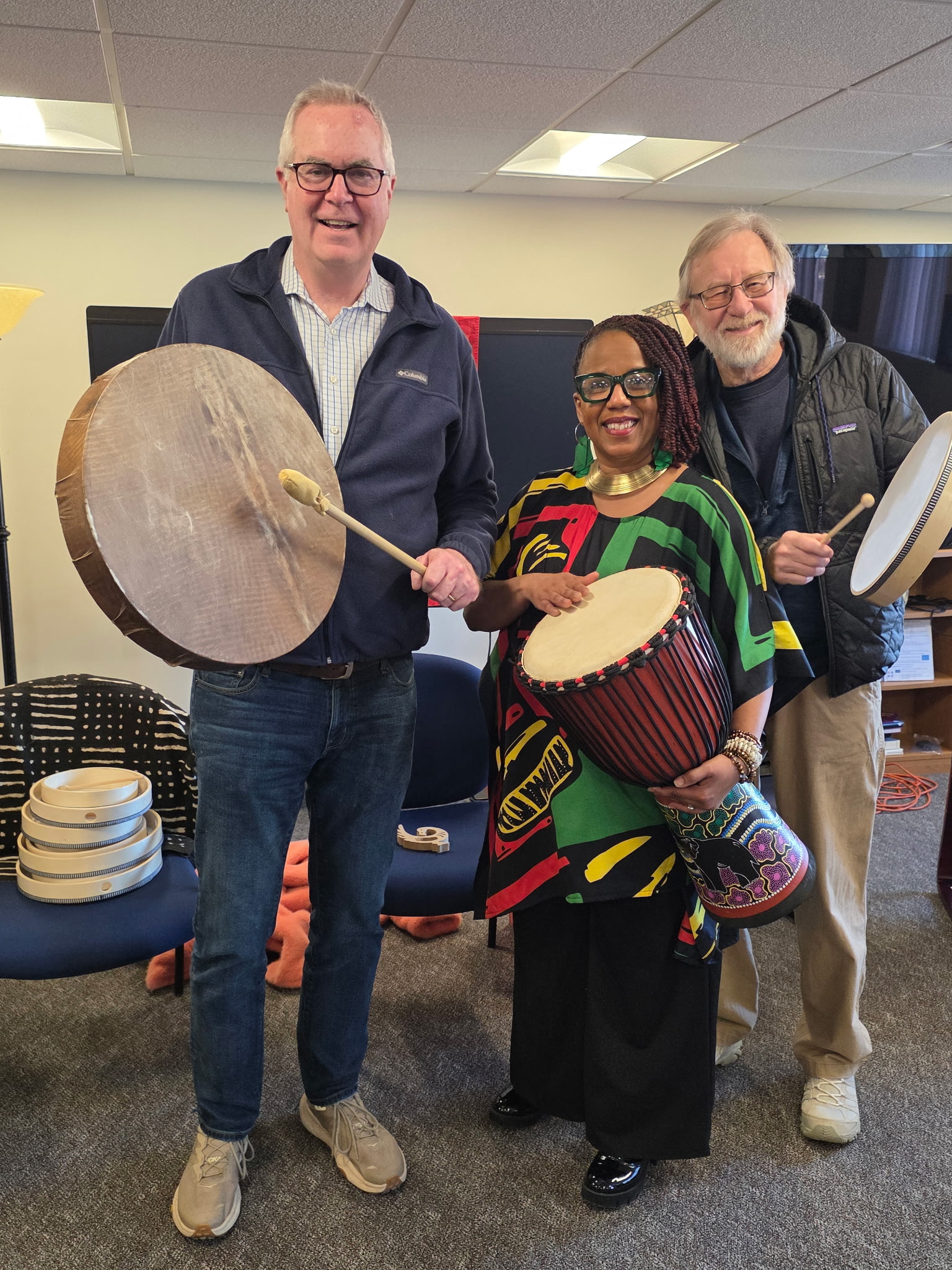 Kaiyah with drums